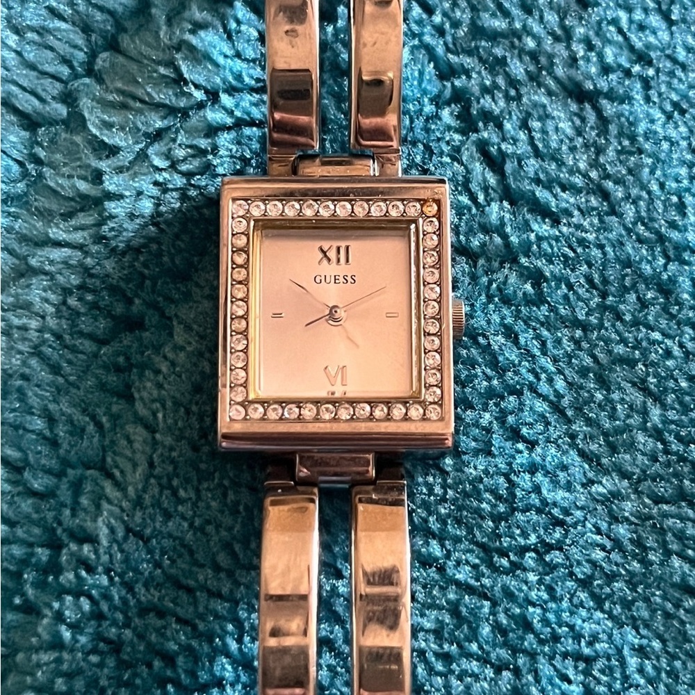 Guess Rhinestone Silver Watch - Picture 2 of 4